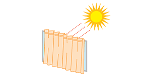 3, 太陽光の侵入を防ごう